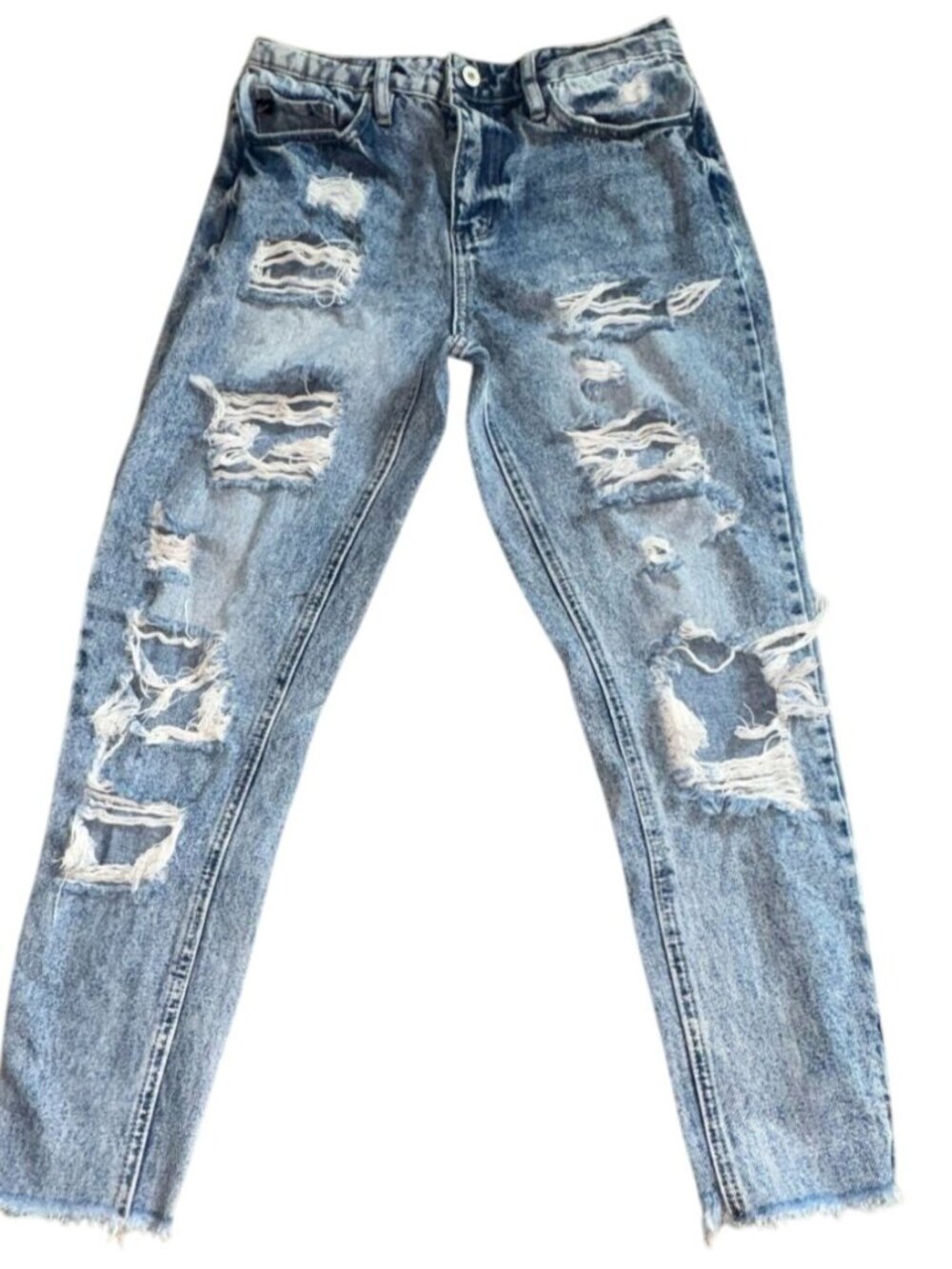 KanCan Distressed Womens Denim Jeans-Size 5/26-GUC